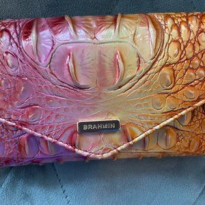 Brahmin Veronica Pink Cosmo Ombre Wallet